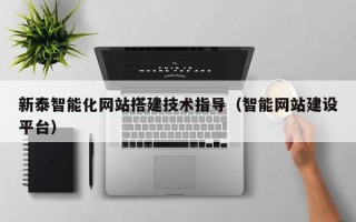 武夷山新泰智能化网站搭建技术指导（智能网站建设平台）